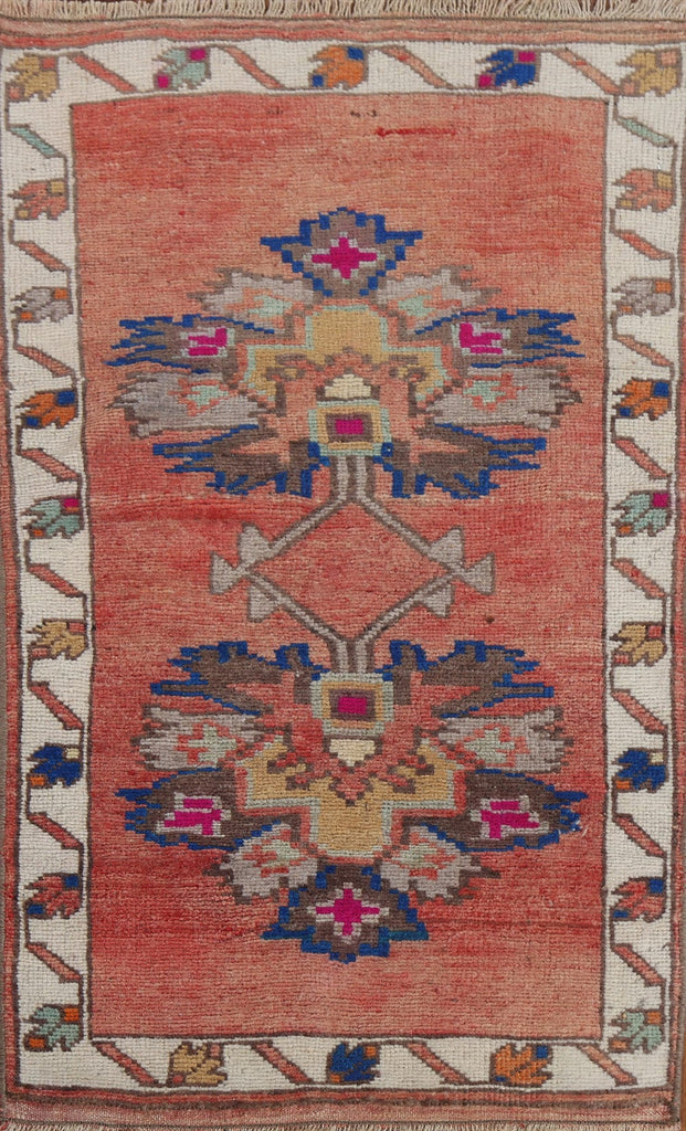 Anatolian Turkish Wool Area Rug 2x3