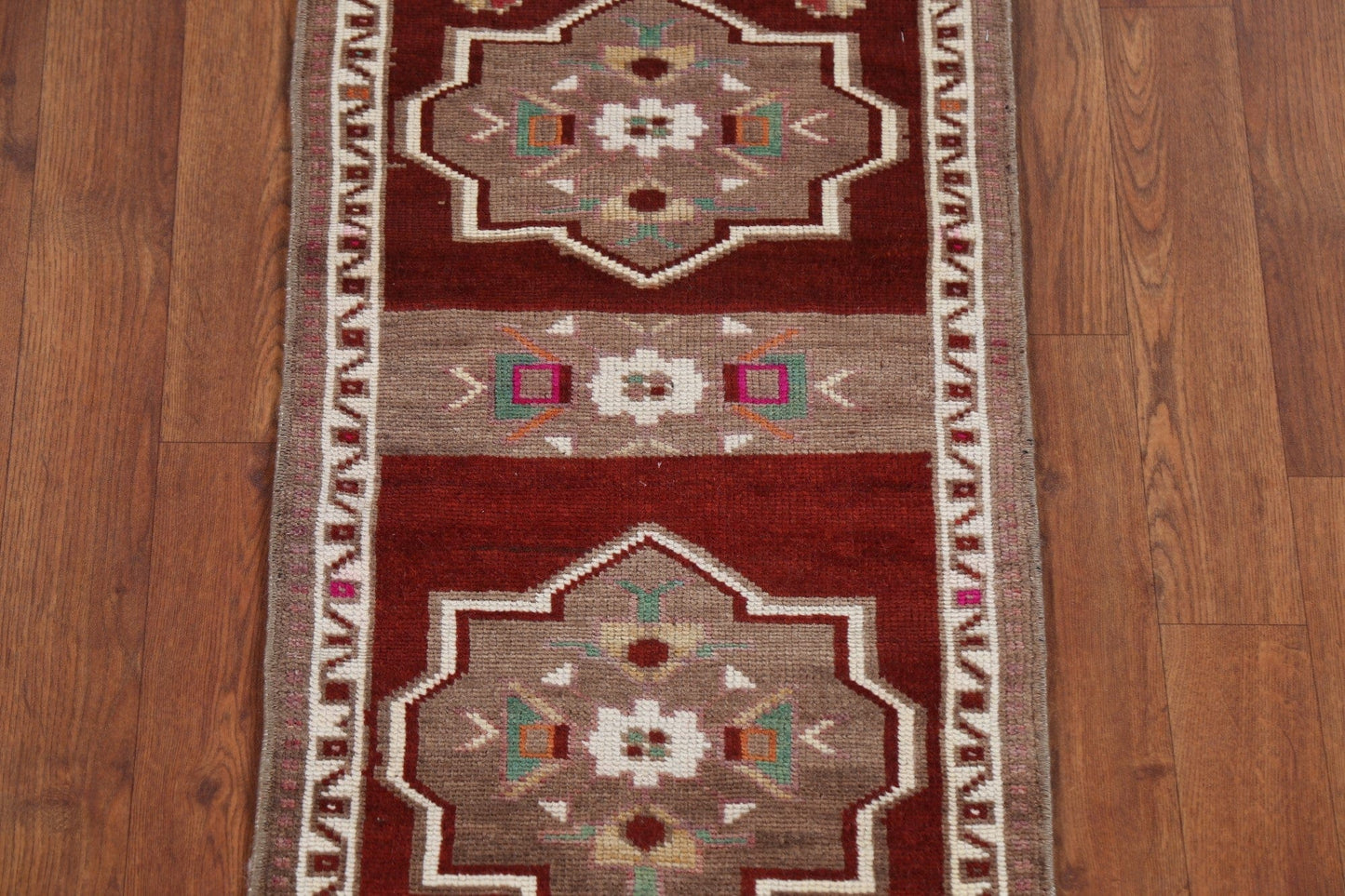 Geometric Anatolian Turkish Area Rug 2x3