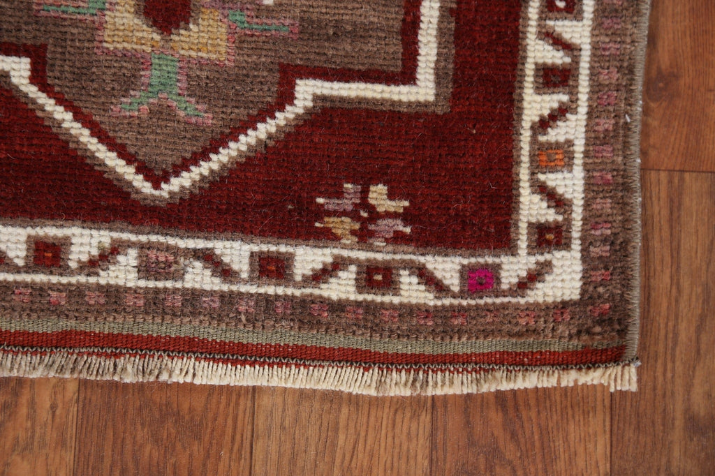 Geometric Anatolian Turkish Area Rug 2x3