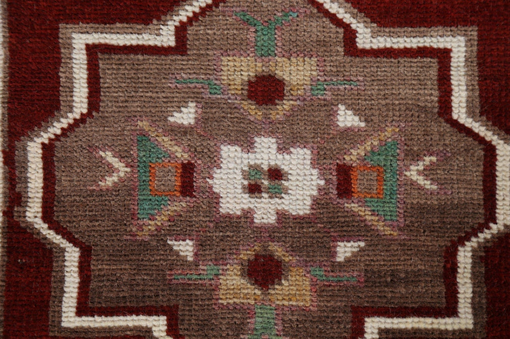 Geometric Anatolian Turkish Area Rug 2x3