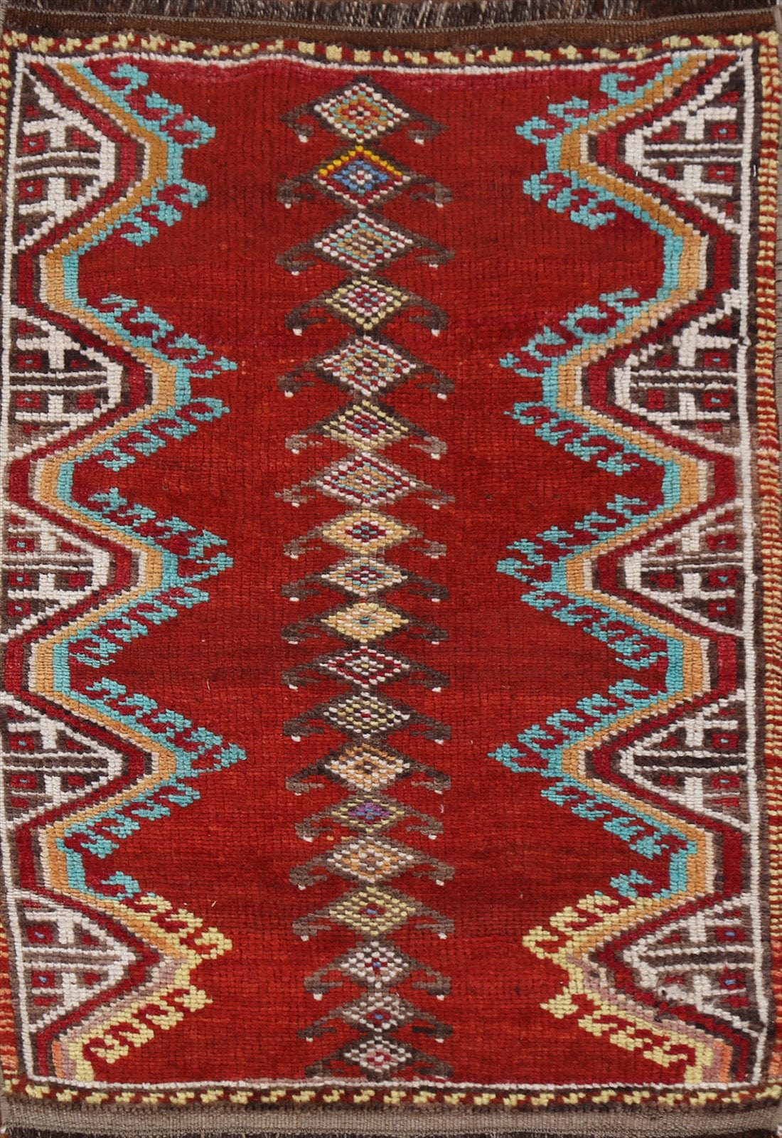 Anatolian Turkish Area Rug Wool 2x3