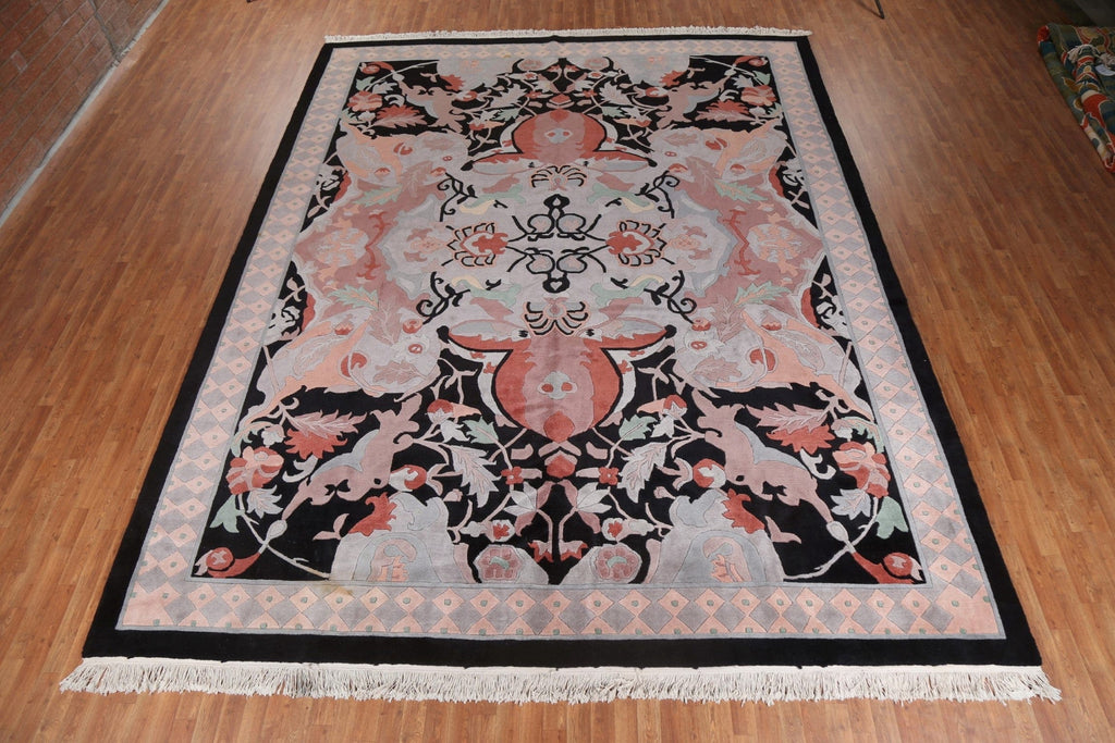 Nepalese Contemporary Large Oriental Rug 12x15