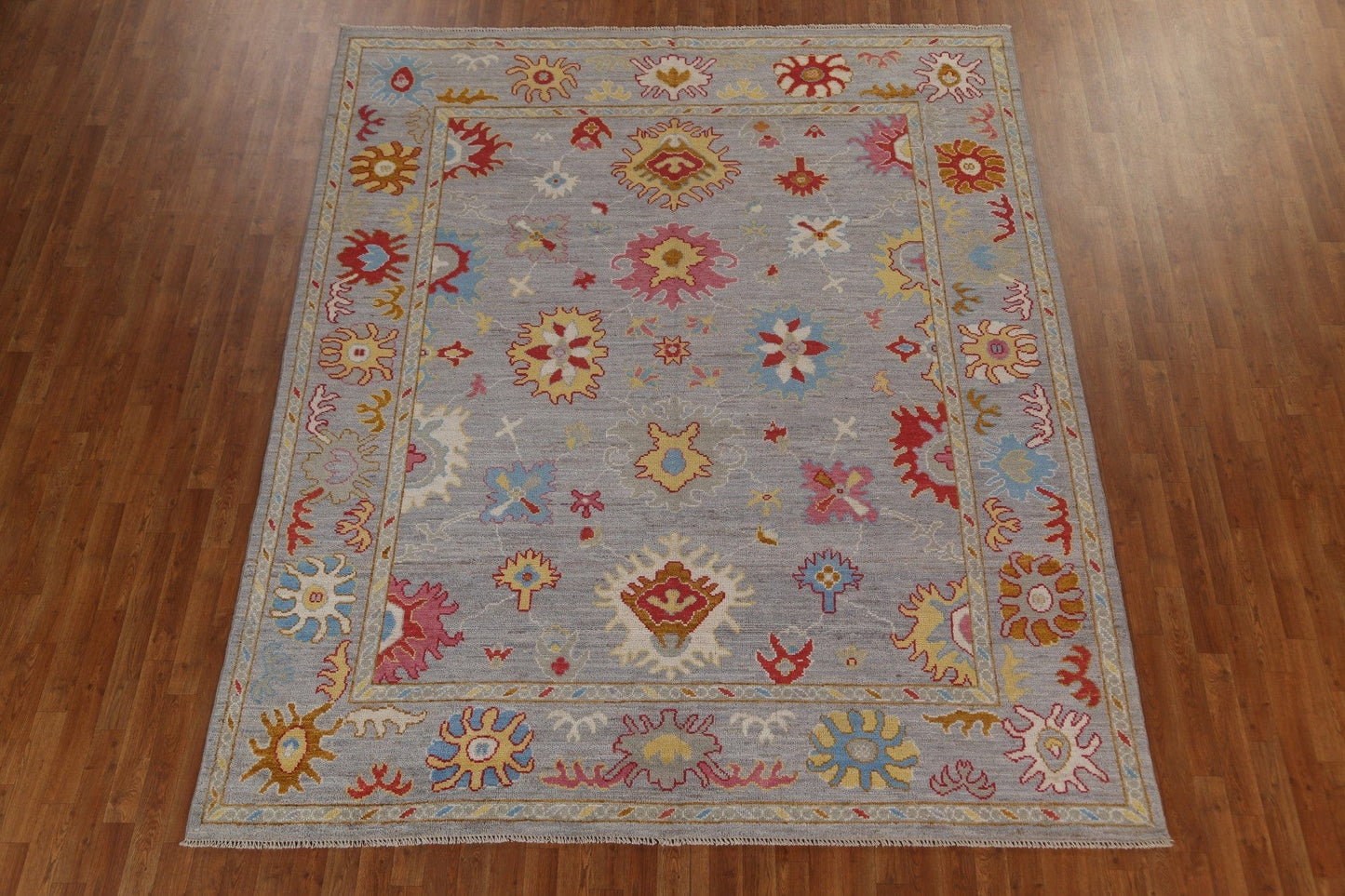 Vegetable Dye Oushak Oriental Area Rug 8x10