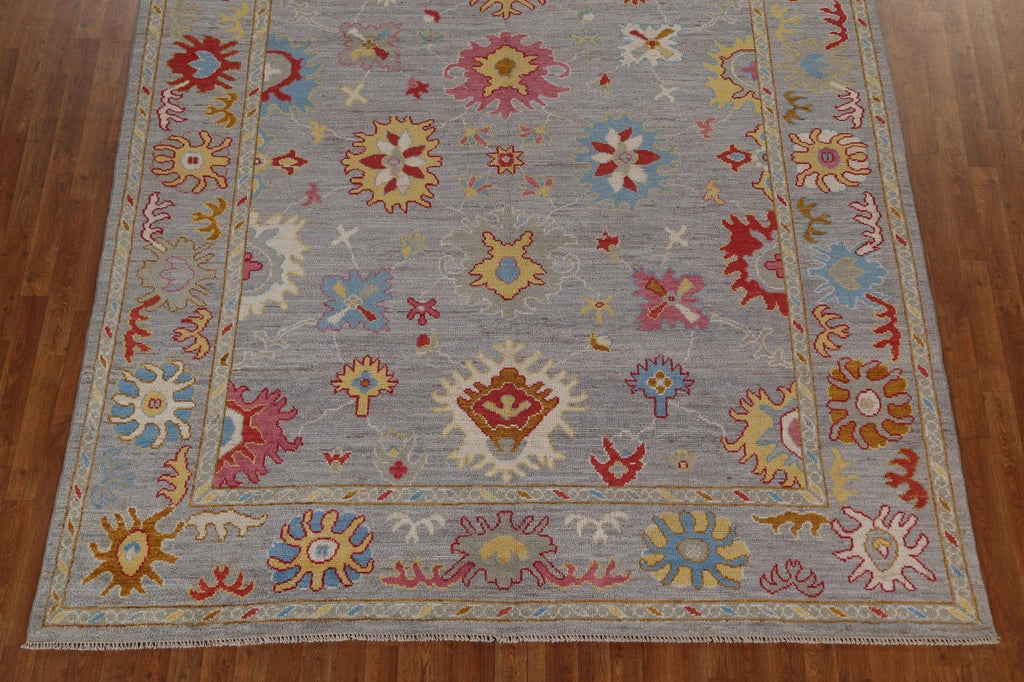 Vegetable Dye Oushak Oriental Area Rug 8x10