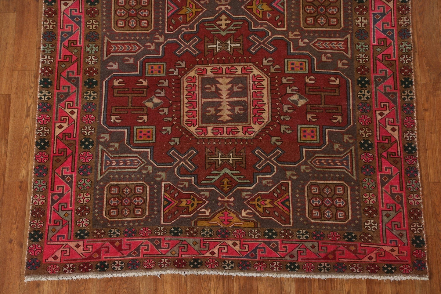 Geometric Meshkin Persian Area Rug 5x10