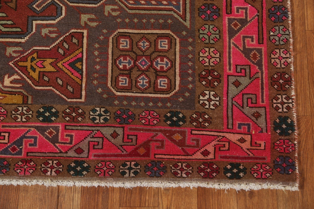 Geometric Meshkin Persian Area Rug 5x10