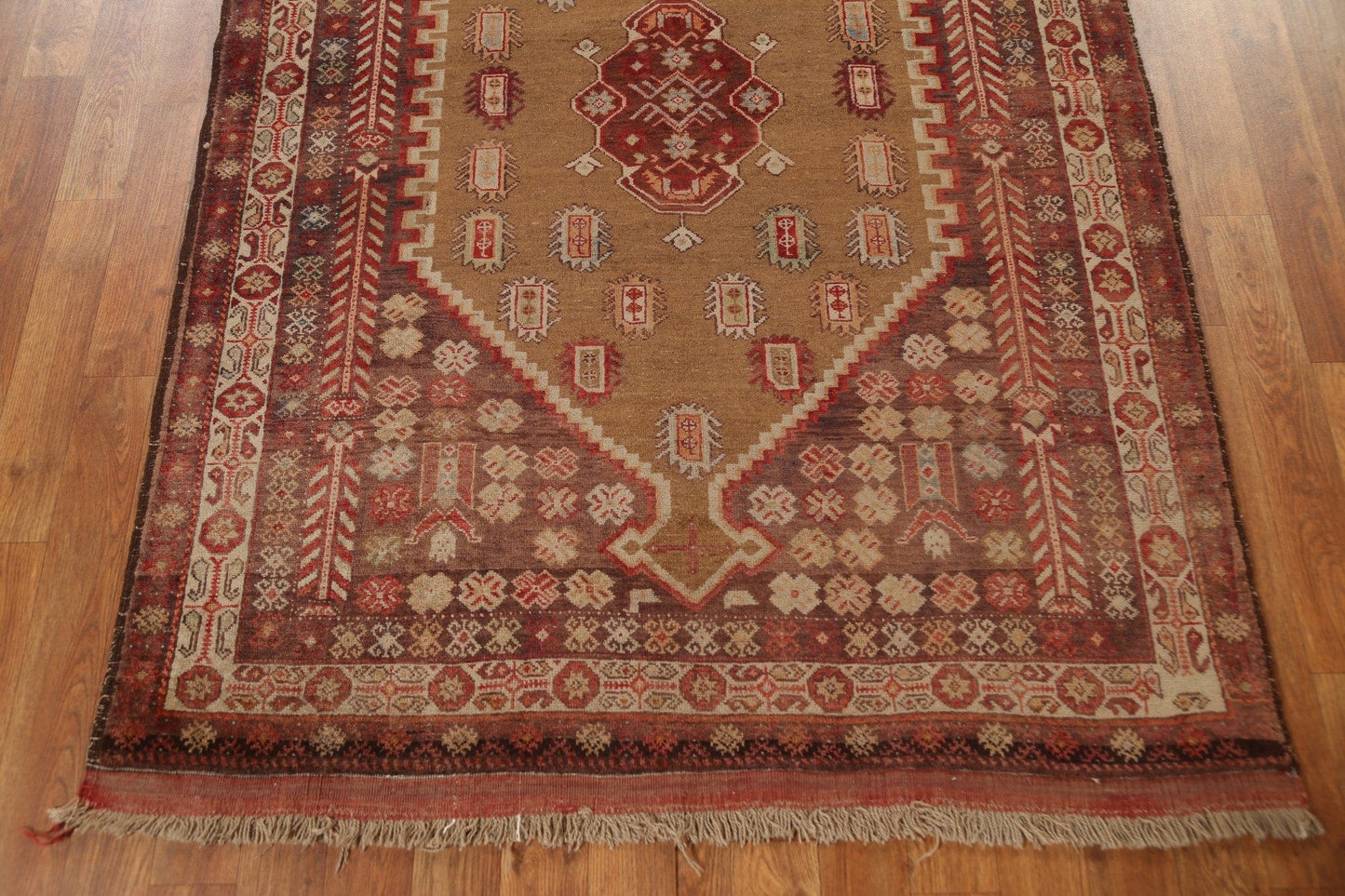Handmade Afshar Persian Area Rug 4x6