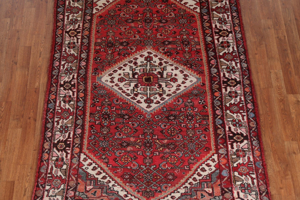 Vintage Tribal Hamedan Persian Area Rug 5x7