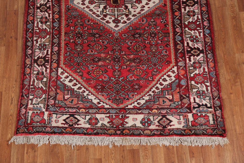 Vintage Tribal Hamedan Persian Area Rug 5x7