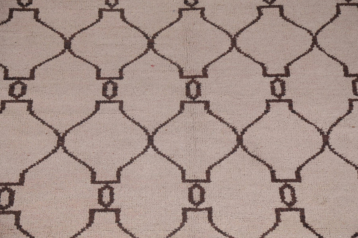 Trellis Abstract Oriental Wool Rug 5x8