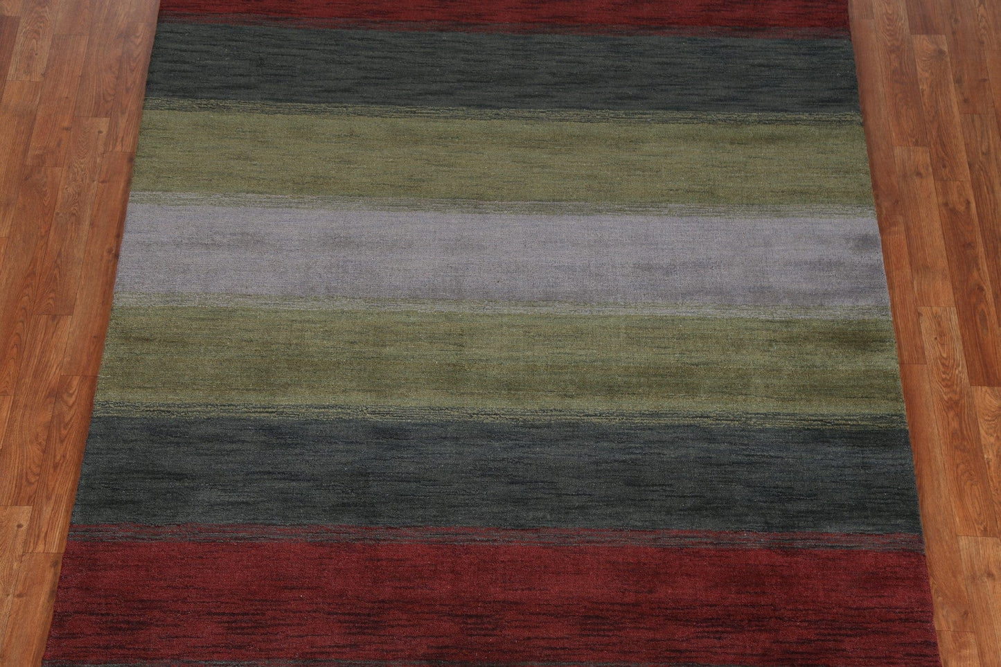 Striped Gabbeh Oriental Area Rug 6x8