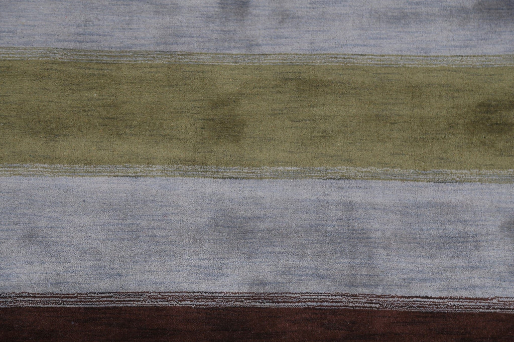 Striped Gabbeh Oriental Area Rug 7x10