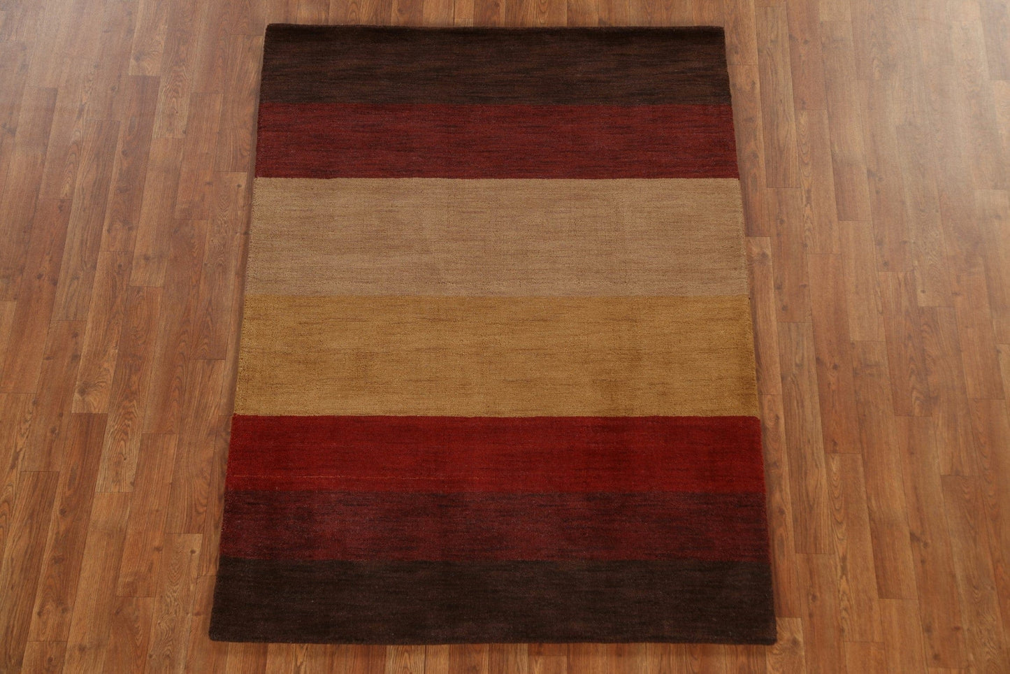 Contemporary Gabbeh Oriental Area Rug 4x6