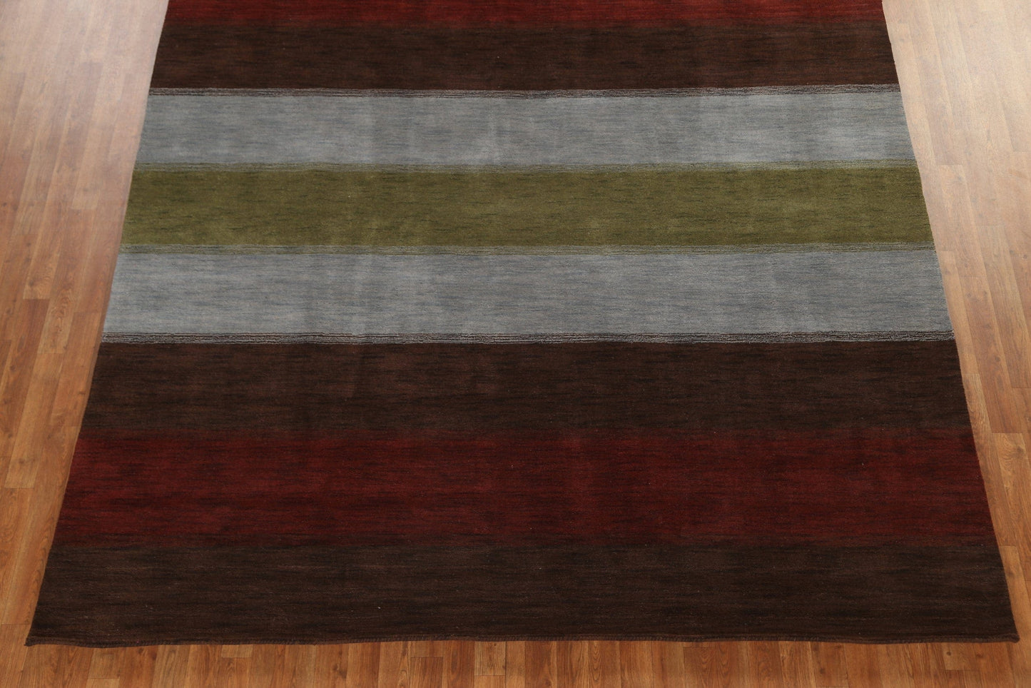 Striped Gabbeh Oriental Area Rug 8x10