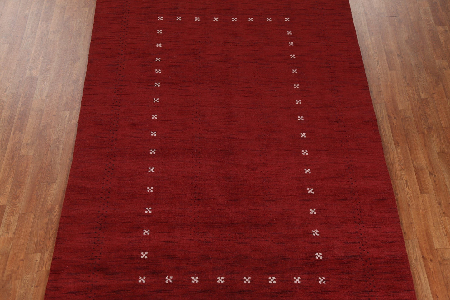 Red Gabbeh Oriental Area Rug 6x10