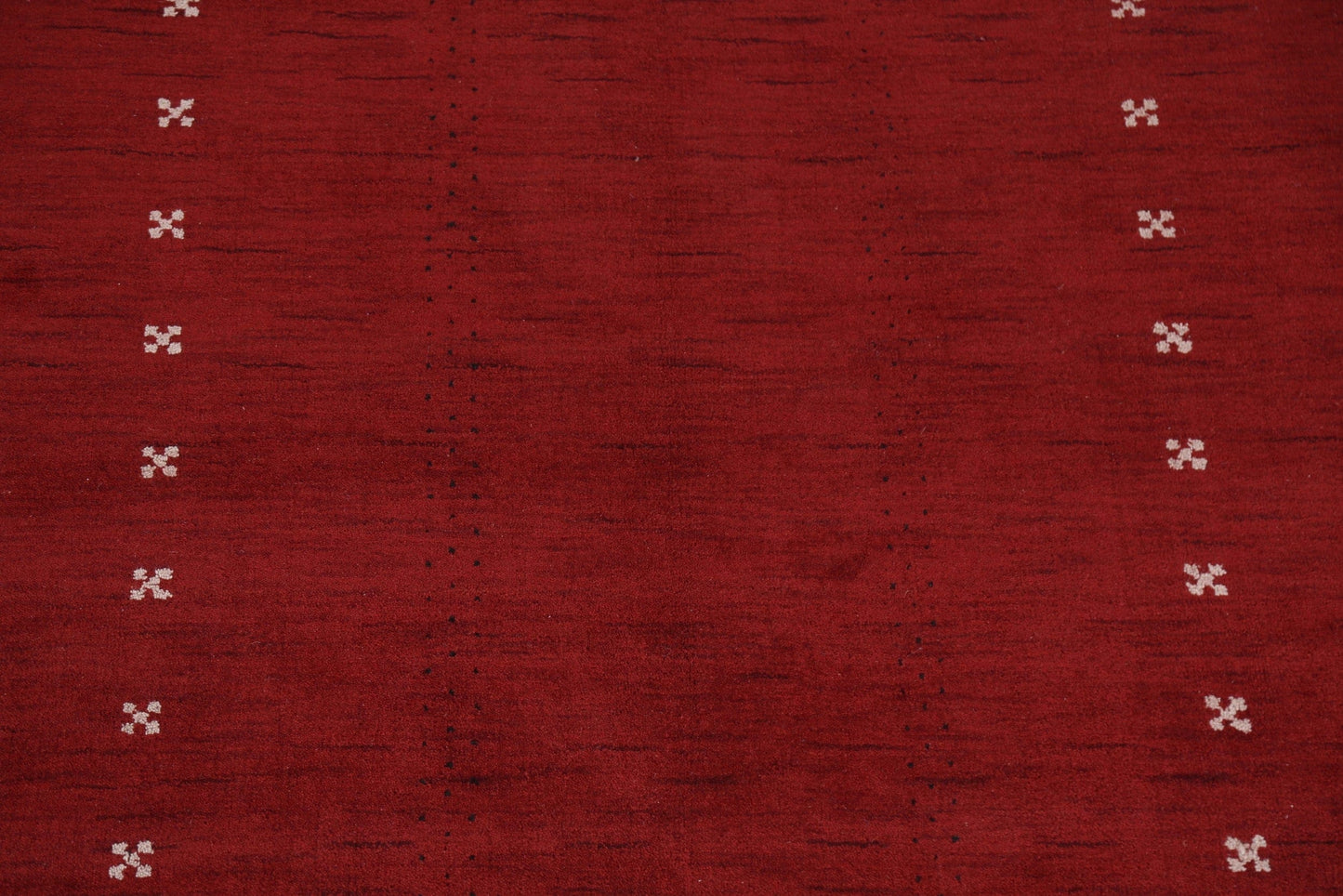 Red Gabbeh Oriental Area Rug 6x10