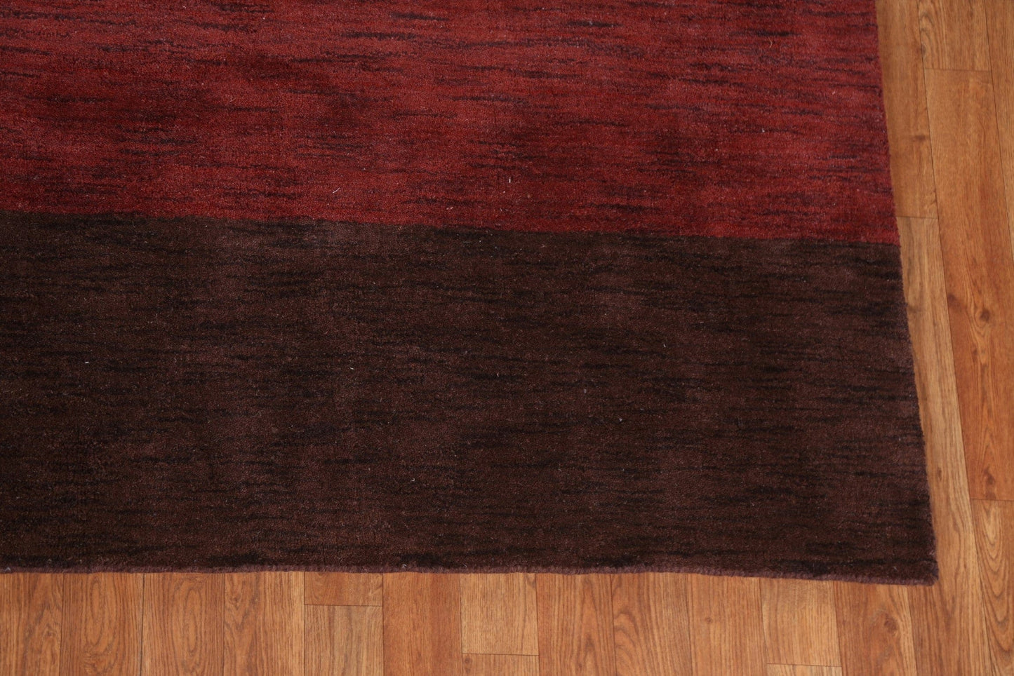 Striped Wool Gabbeh Oriental Area Rug 7x10