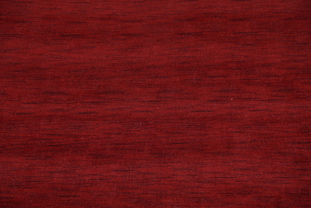 Red Wool Gabbeh Oriental Area Rug 8x12