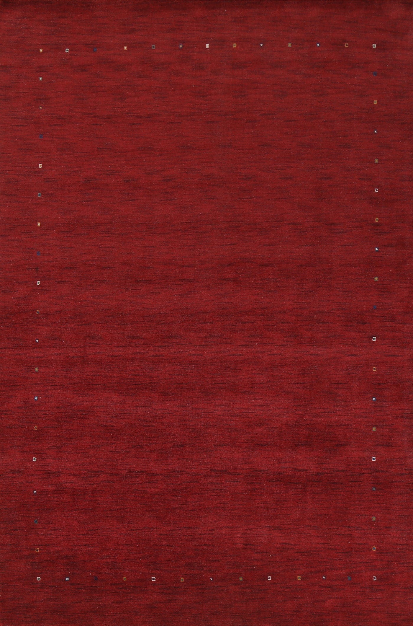 Red Wool Gabbeh Oriental Area Rug 8x12