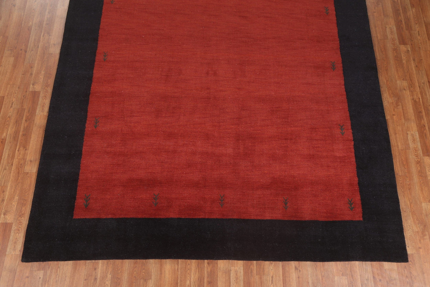 Hand-Knotted Wool Gabbeh Oriental Area Rug 8x12