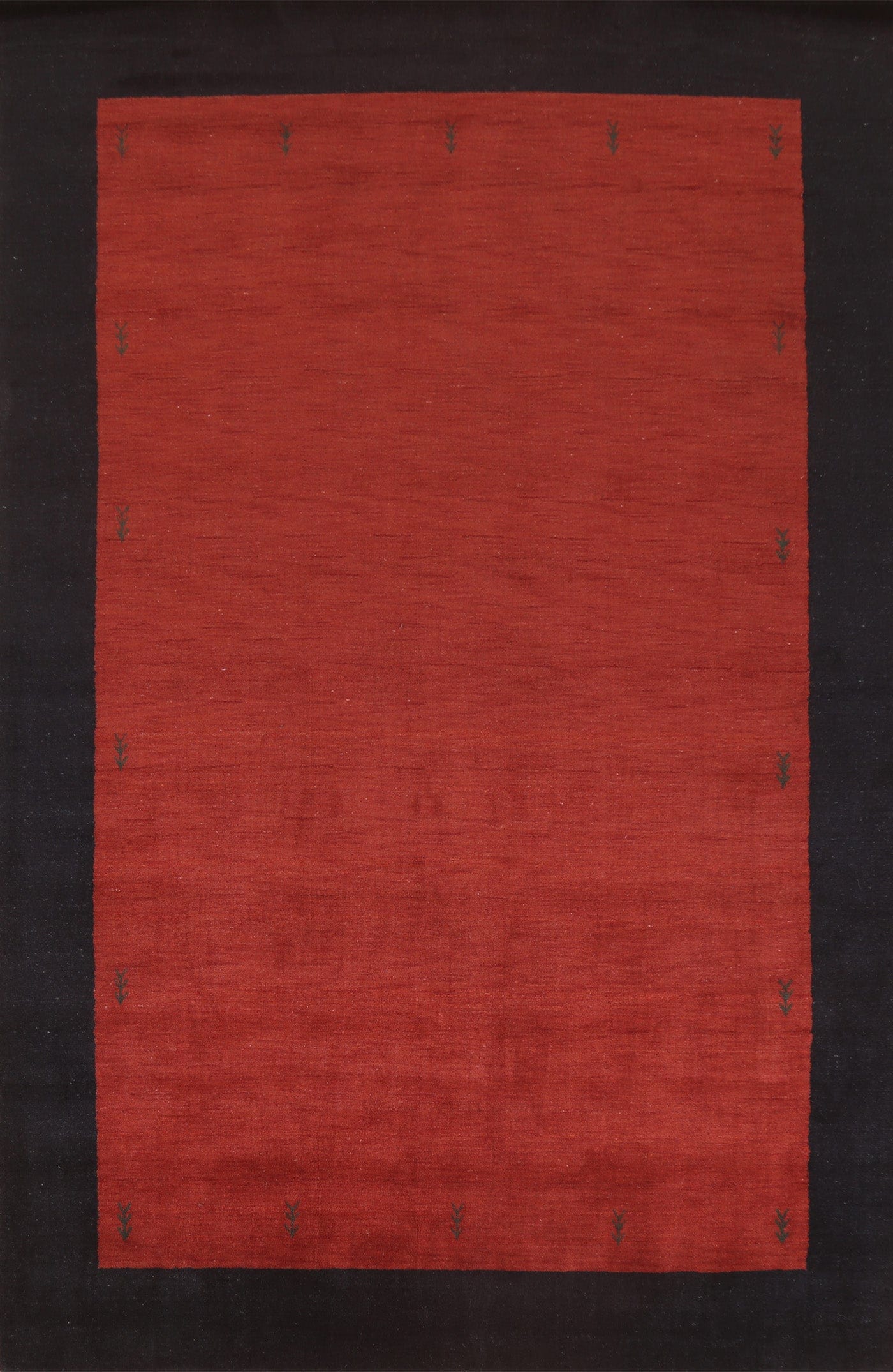 Hand-Knotted Wool Gabbeh Oriental Area Rug 8x12