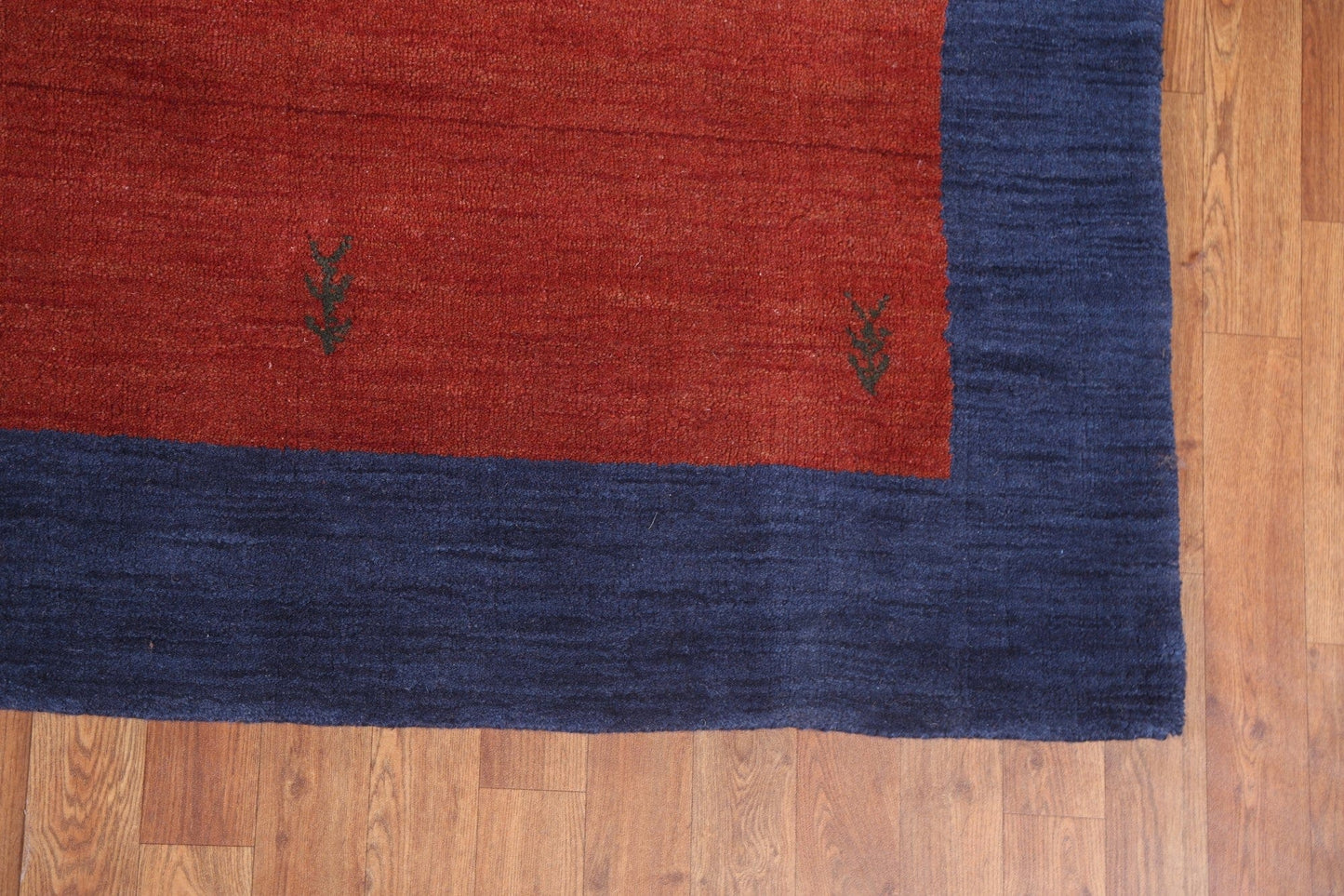 Red Wool Gabbeh Oriental Area Rug 7x10