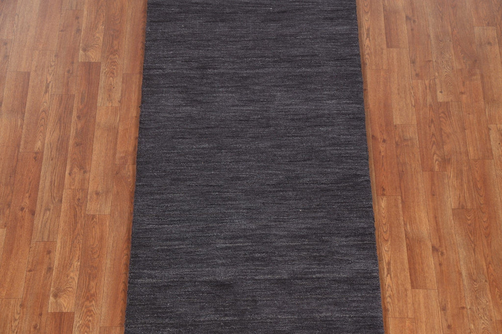 Hand-Knotted Gabbeh Oriental Wool Rug 3x6