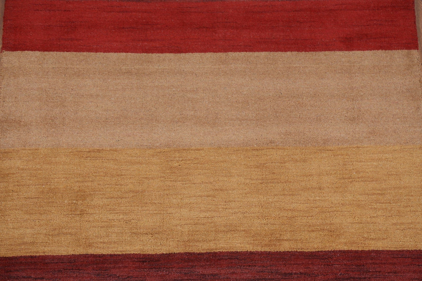 Striped Modern Gabbeh Oriental Area Rug 4x6