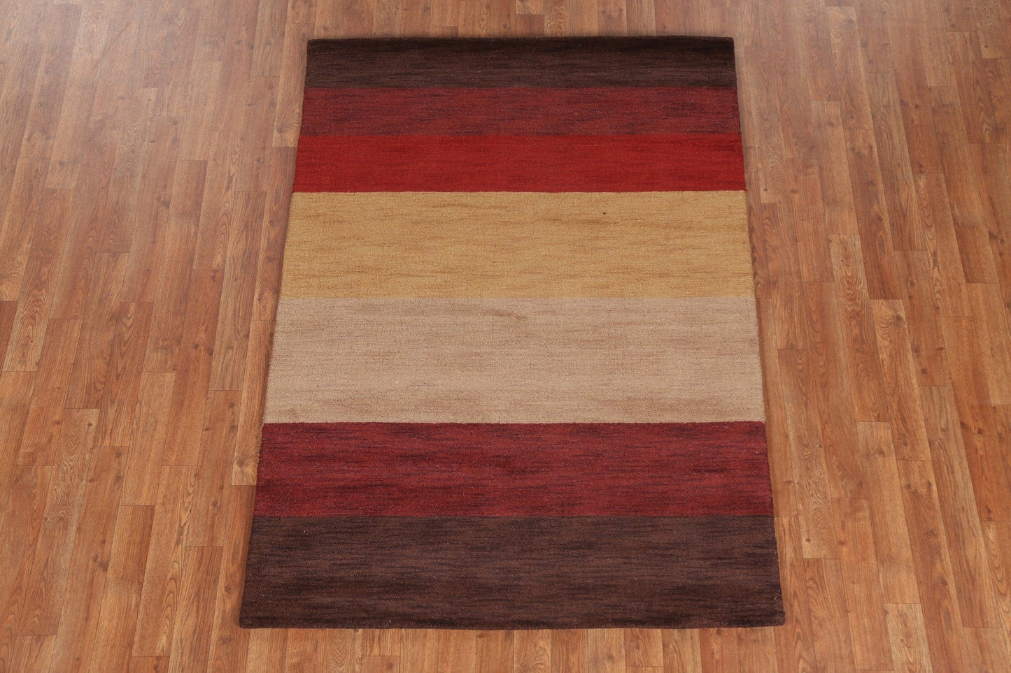 Contemporary Gabbeh Oriental Area Rug 4x6