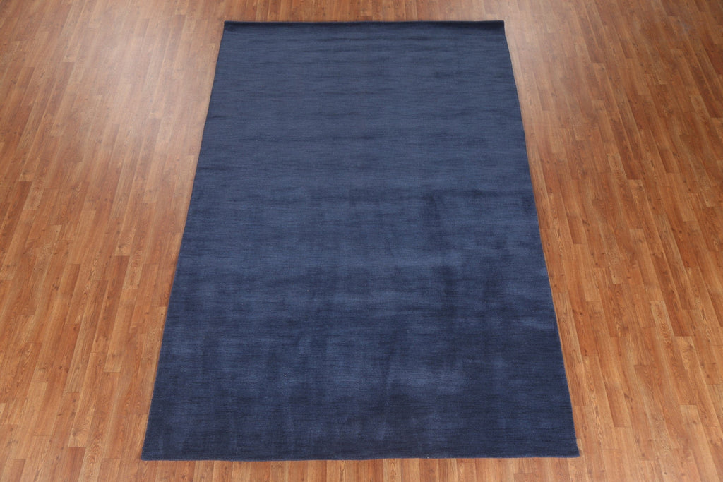 Blue Modern Gabbeh Oriental Area Rug 6x10