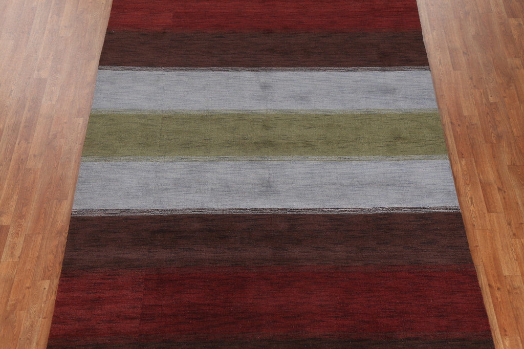 Contemporary Gabbeh Oriental Area Rug 7x10