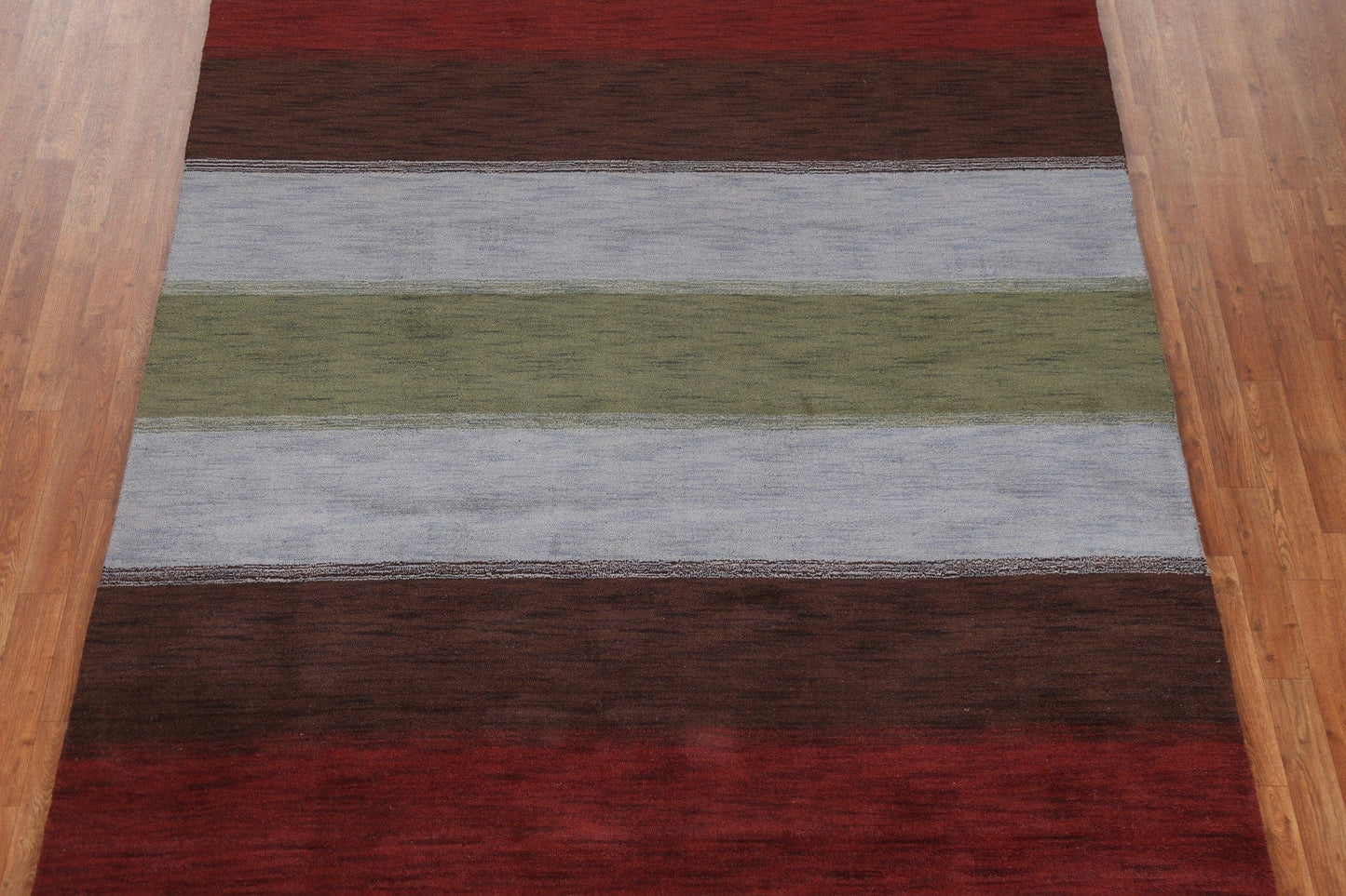 Striped Gabbeh Oriental Area Rug 6x10