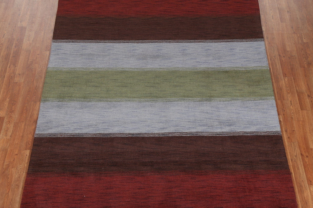 Contemporary Gabbeh Oriental Area Rug 6x10