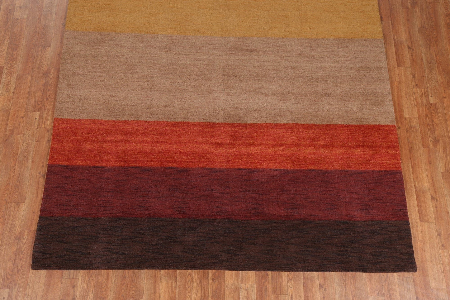 Modern Wool Gabbeh Oriental Area Rug 7x10