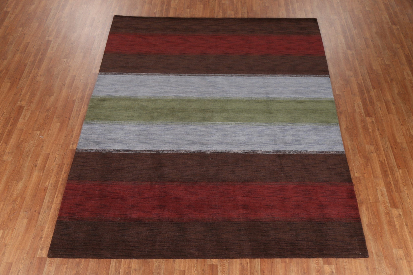 Striped Gabbeh Oriental Area Rug 8x10