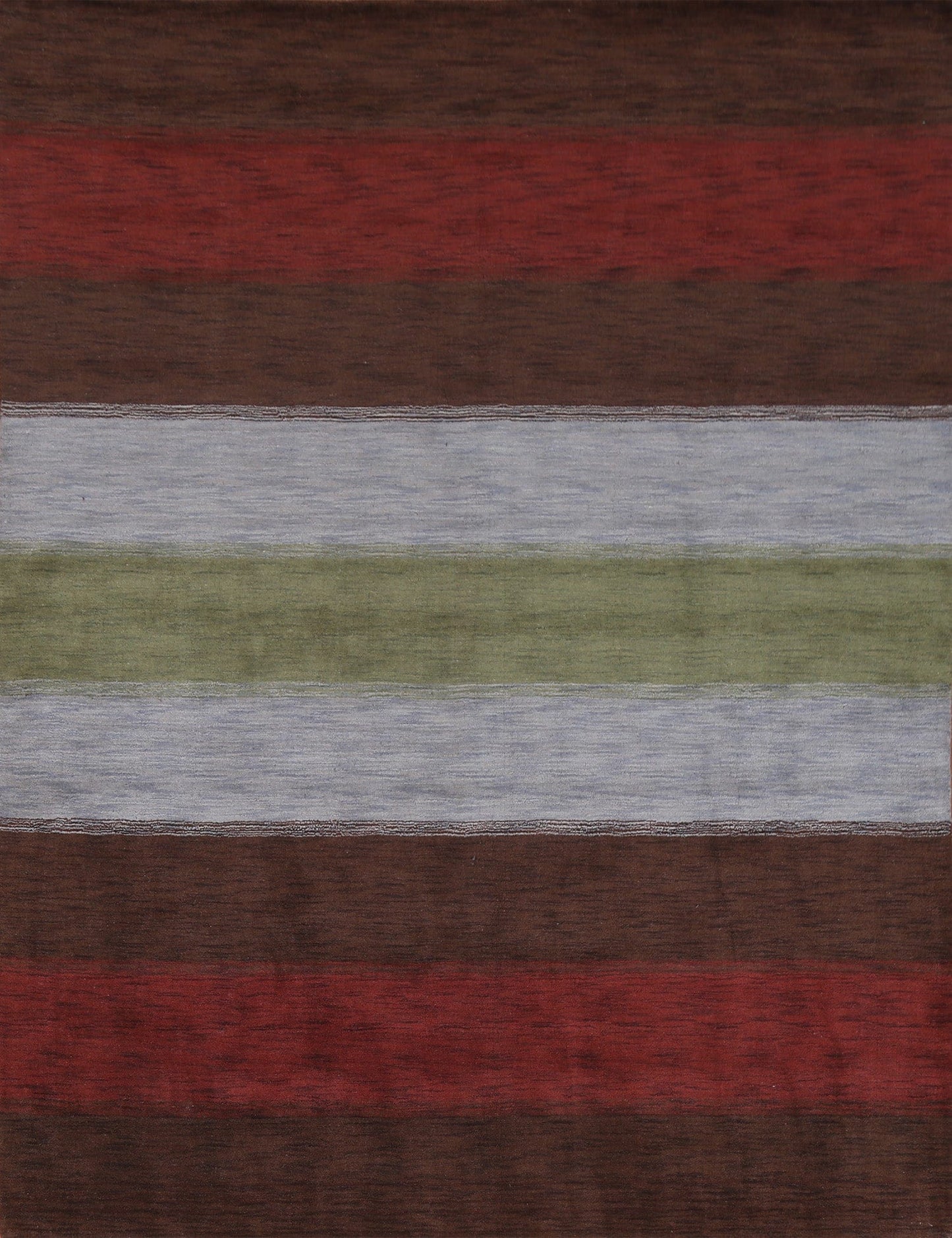 Striped Gabbeh Oriental Area Rug 8x10