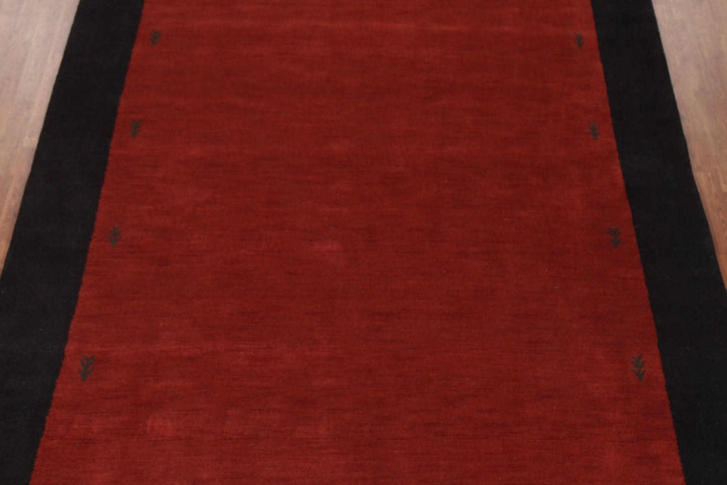 Red Wool Gabbeh Oriental Area Rug 8x12