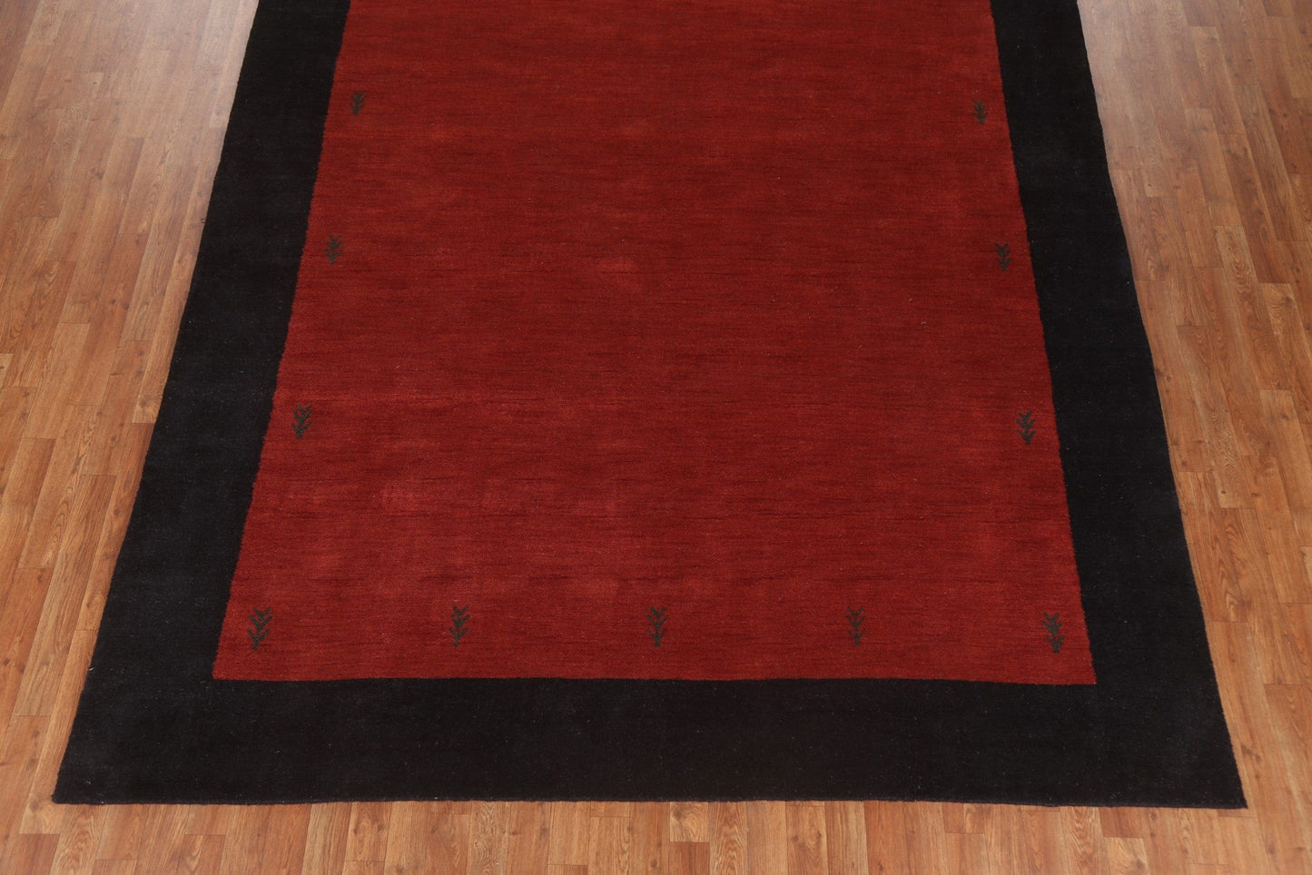 Red Wool Gabbeh Oriental Area Rug 8x12