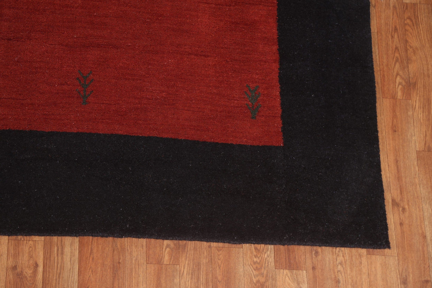 Red Wool Gabbeh Oriental Area Rug 8x12