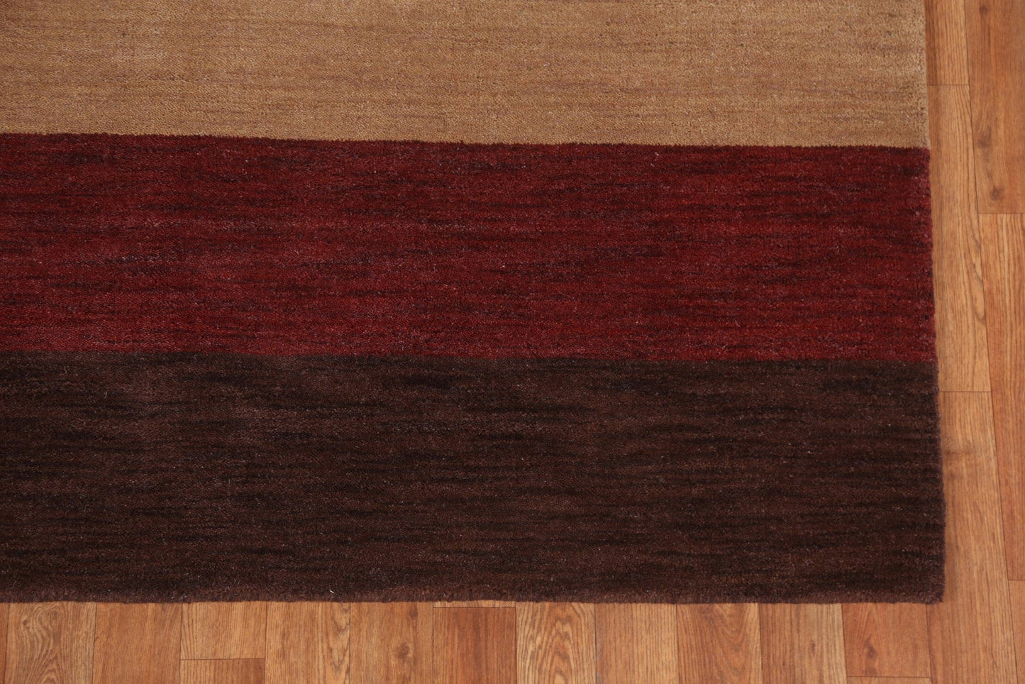 Modern Wool Gabbeh Oriental Area Rug 4x6