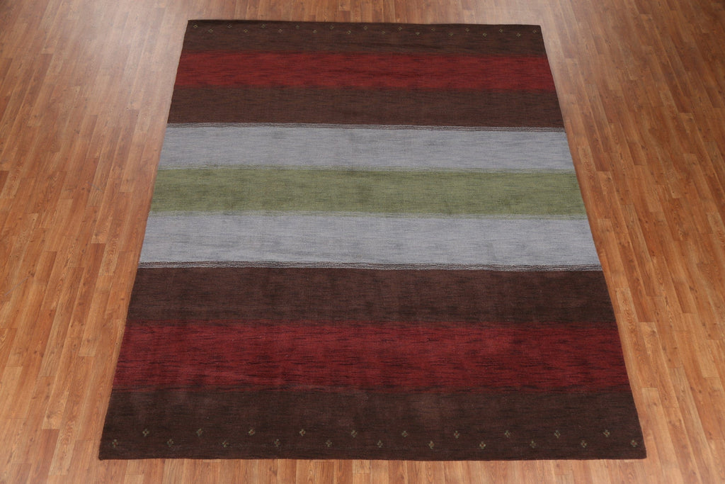 Wool Gabbeh Oriental Area Rug 8x10