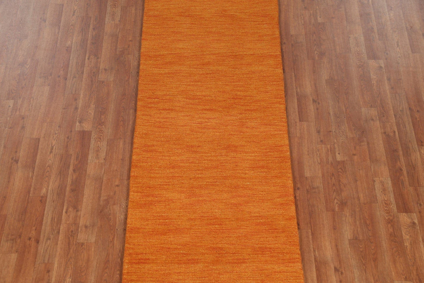 Orange Gabbeh Oriental Runner Rug 3x9