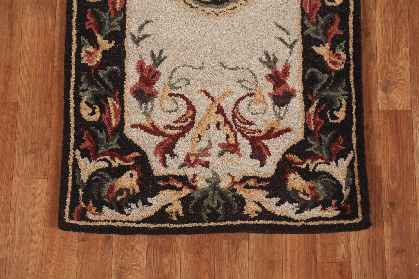 Animal Pictorial Aubusson Oriental Runner Rug 3x10