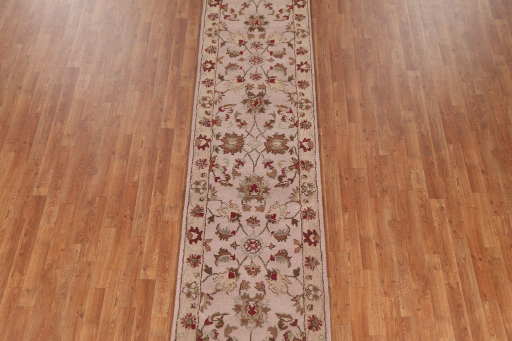 Hand-Tufted Agra Oriental Runner Rug 3x10