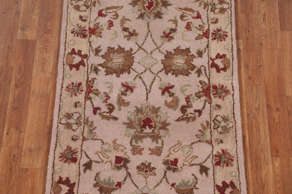 Hand-Tufted Agra Oriental Runner Rug 3x10