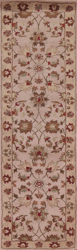 Hand-Tufted Agra Oriental Runner Rug 3x10