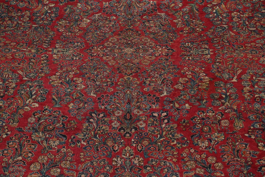 Palace Size Vegetable Dye Sarouk Mohajeran Persian Rug 11x21