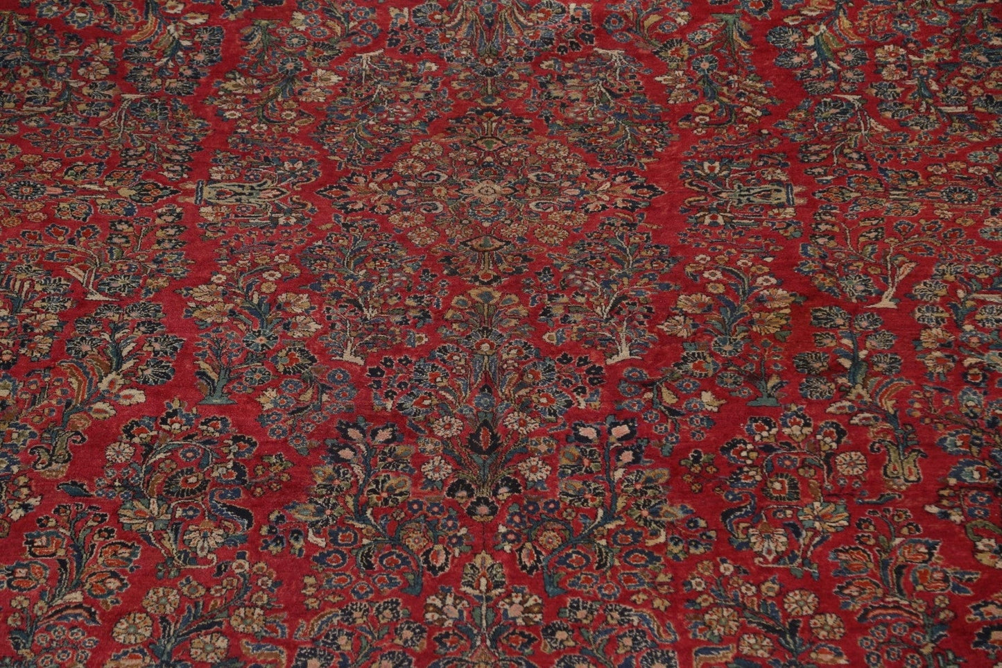 Palace Size Vegetable Dye Sarouk Mohajeran Persian Rug 11x21