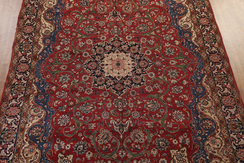 Vegetable Dye Yazd Large Persian Rug 10x16