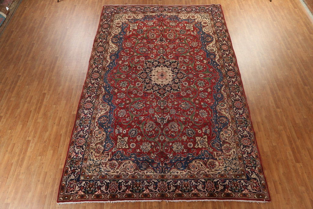 Vegetable Dye Yazd Large Persian Rug 10x16